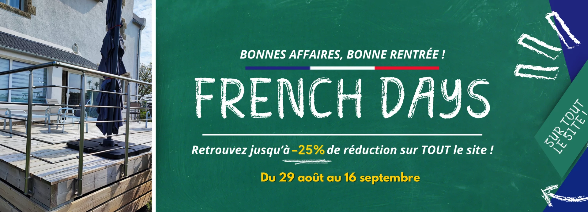 OFFRE FRENCH DAYS DE RENTRÉE